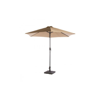 Location parasol sunday taupe d270cm