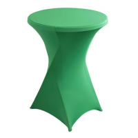 Housse mange-debout lycra -D80cm -VERT IRLANDAIS