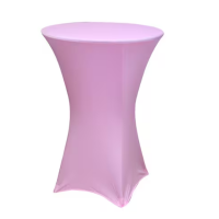 Housse mange-debout lycra -D80cm -LILAS ROSE