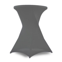 Housse mange-debout lycra -D80cm -GRIS FER