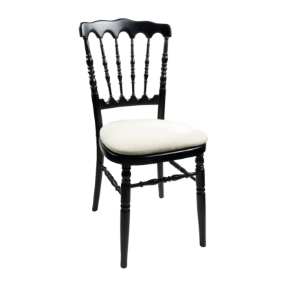 Location chaise Napoléon noire