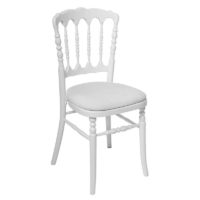 Location chaise napoléon blanche