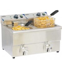 Location friteuse électrique  DOUBLE 2x8 litres