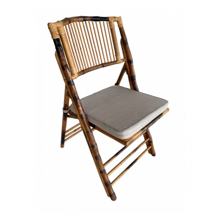Chaise pliante en bambou- BALI