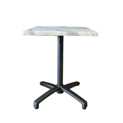 Location Table de café/bistrot (effet marbre) 60*60cm