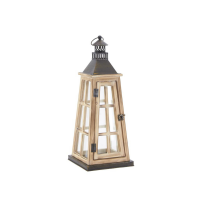 Lanterne en bois 1900- T2 H53cm