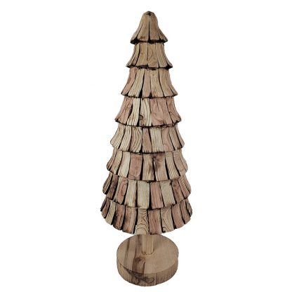 Sapin en bois écorce PINPIN -H160cm
