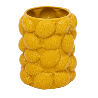 Vase Citron "Limone" jaune H18cm