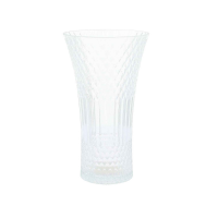 Vase IRIS transparent (Ø13xH23cm)