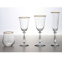 Verres LYSE - liseret Or