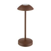 Lampe led à poser ALVA rouillée (H22.5cm)