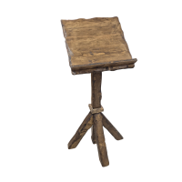 Pupitre en bois -ALSACIEN (finition poutre ondulée)