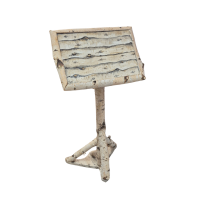 Pupitre en BOIS DE BOULEAU - Blanc