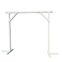 Arche rectangulaire en bois BOHO BLANCHE (H2m10*L2m40)