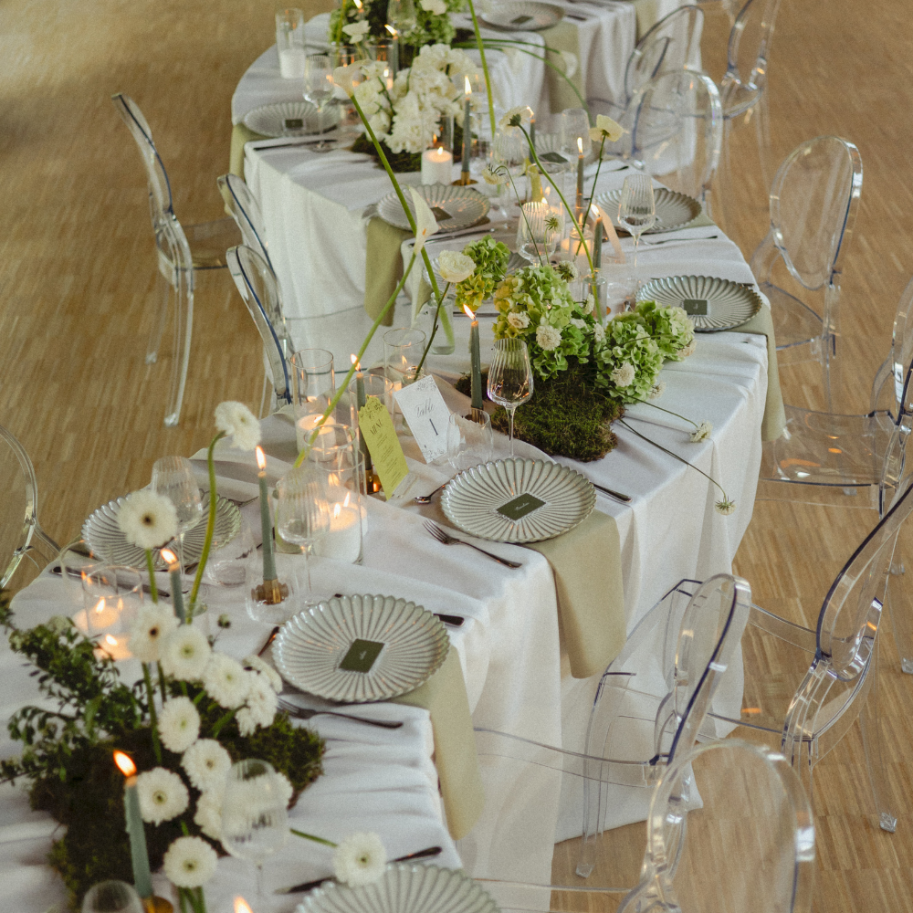 Table vague SERPENTINE -largeur 90cm