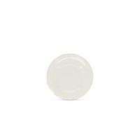 Assiette à pain rétro bords dorés -LOUISE D16cm