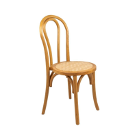 Chaise en bois MARIUS -assise rotin